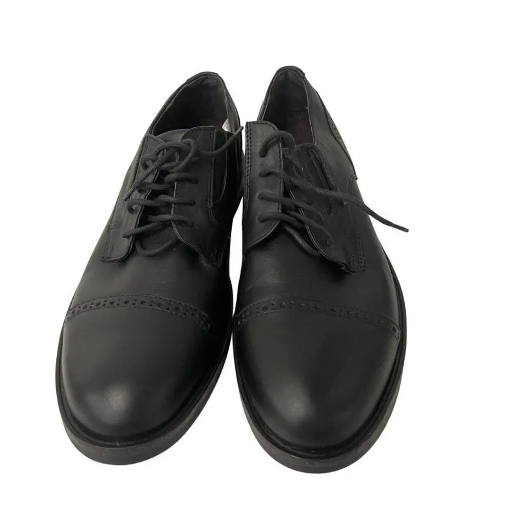 Naot Mens Bondos Oxford Dress Shoes Size EU 43 US 9 Black Lace Up Leather NWOB